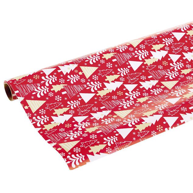 Rouleau papier cadeau motif No&euml;l L200x70cm (plusieurs mod&egrave;les)