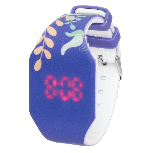 Montre led chiffres invisibles en silicone