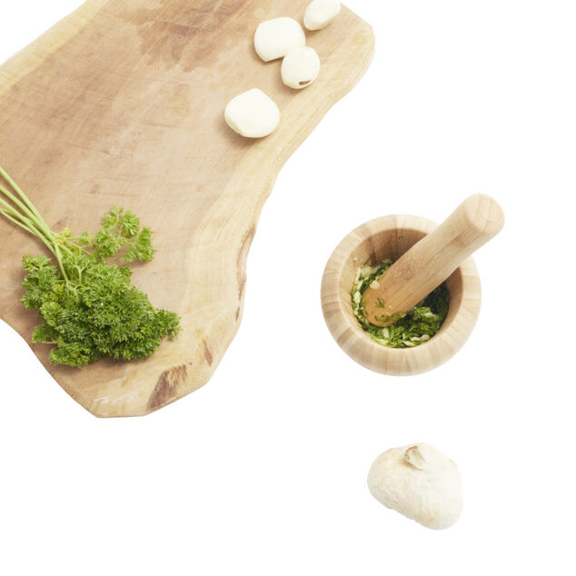 Mortier en bambou H14,5cm