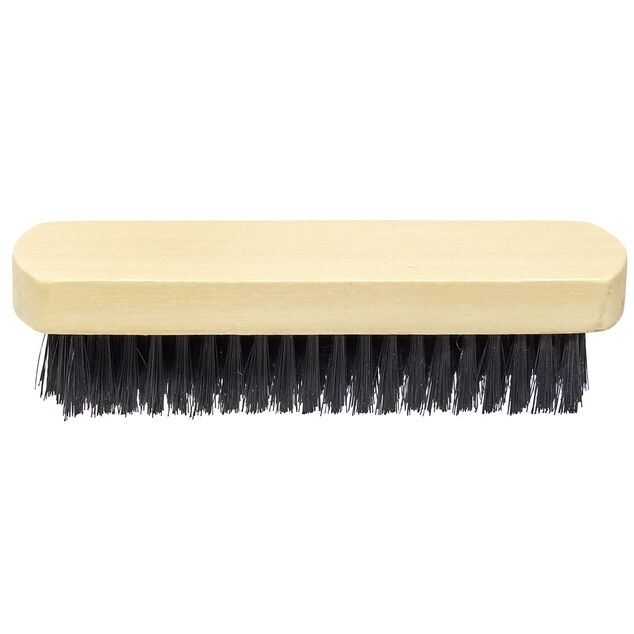 Brosse pour chaussures en bois 14x4xH3,5cm