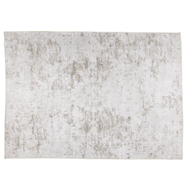 Tapis L&eacute;on vintage 120x170cm beige