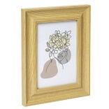 Cadre photo bois beige 18,5x24,5cm