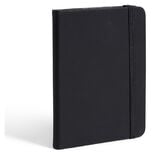 Carnet A6 élastique et couverture mate à lignes 15x21cm