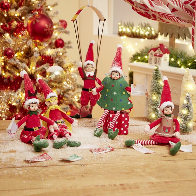 Étiquette pour paquet cadeau Noël enfant 10 pièces