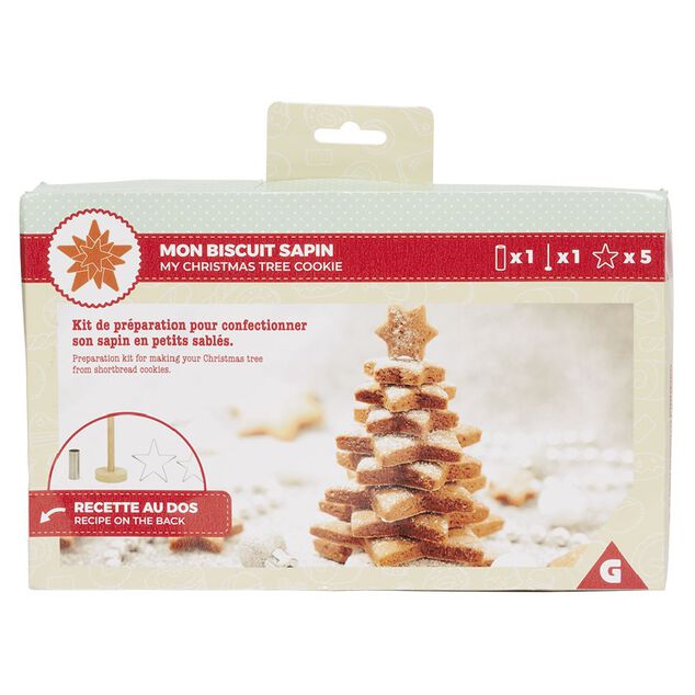 Moule emporte pièce Sapin en biscuits
