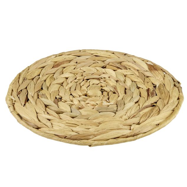 Dessous de plat rond en fibre naturelle &Oslash;25cm