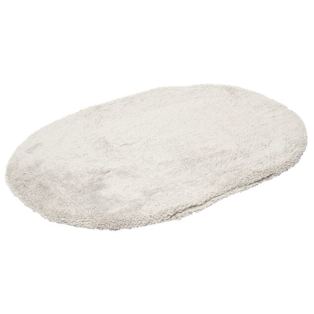 Galette pour chien ovale beige 49x73cm