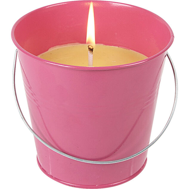 Pot de bougie citronnelle