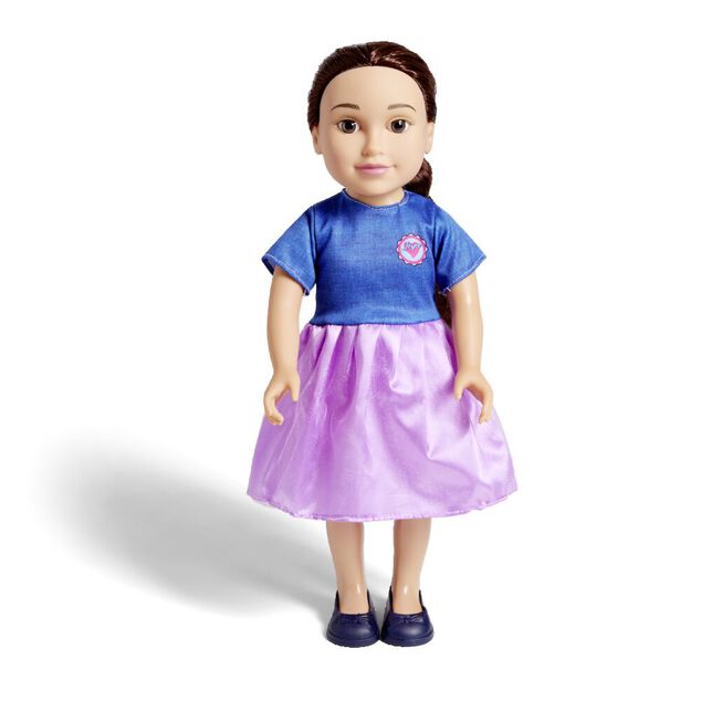 Poup&eacute;e &agrave; coiffer H45cm - 2 mod&egrave;les