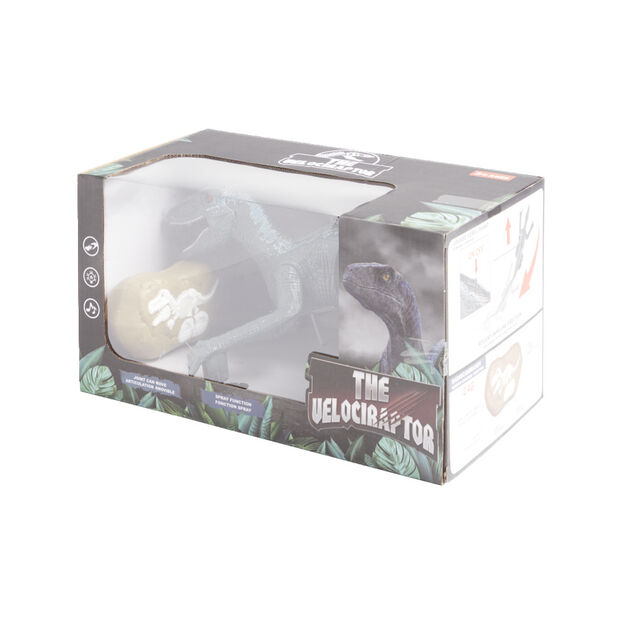 V&eacute;lociraptor radiocommand&eacute; sonore et lumineux