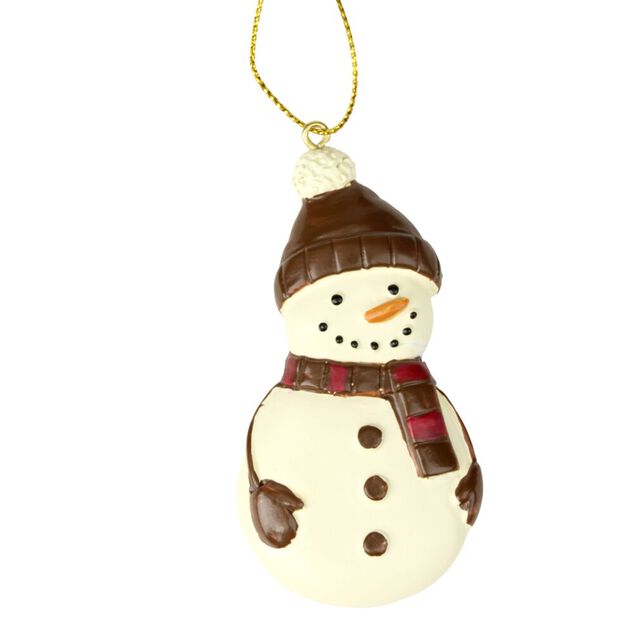 Figurine de No&euml;l &agrave; suspendre en polyr&eacute;sine (6 mod&egrave;les)