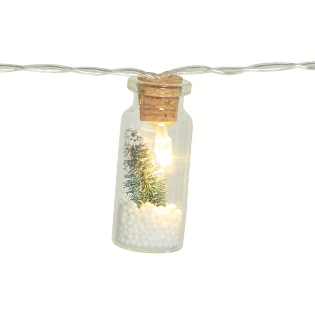 Guirlande lumineuse petits sapins int&eacute;rieur 10 LED