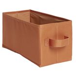 Panière de rangement pour Box Cube rouge 31x15xH15cm