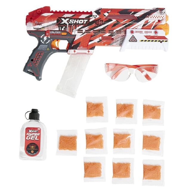 Pistolet X-Shot hypergel avec lunettes de protection
