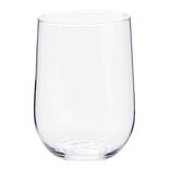 Vase en verre base arrondie Ø17,5xH24cm