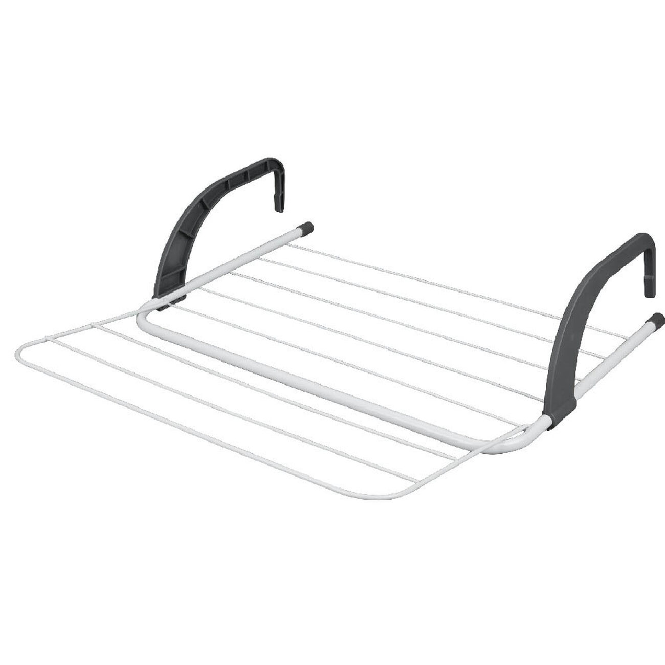 Garrandt Séchoir à Linge Extensible 20m XXL Noir Avec Pinces - Étendoir à Linge Sur Pied Pour Balcon, Camping Et Intérieur