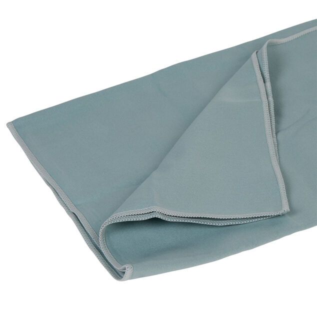Serviette microfibre grise  60 x 85 cm