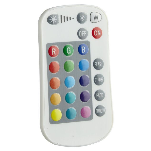 Ampoule LED E27 G45 couleurs changeantes avec t&eacute;l&eacute;commande 470lms