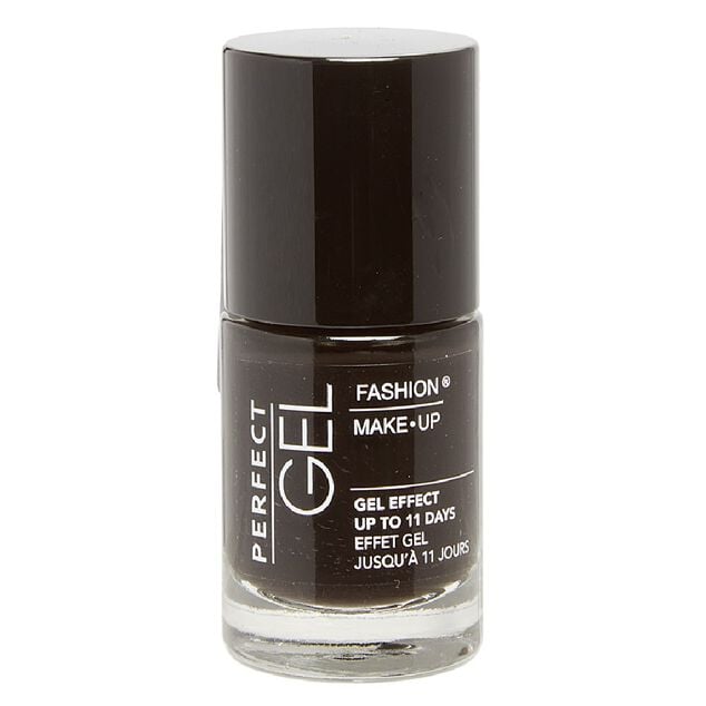 Vernis &agrave; ongles fashion perfect gel noir n&deg;24