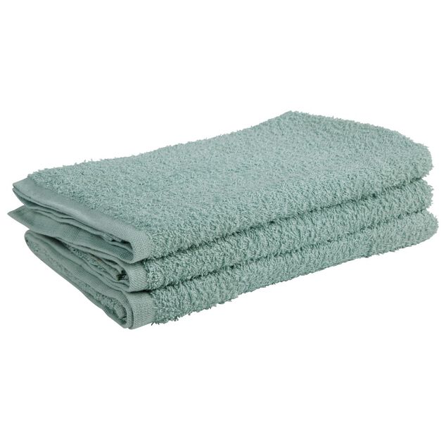 Serviette de toilette coton x3