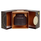 Bougie parfumée verre collier doré Ø9xH7cm (6 modèles)