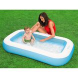 Piscinette gonflable enfant rectangulaire Intex 100x166xH25cm