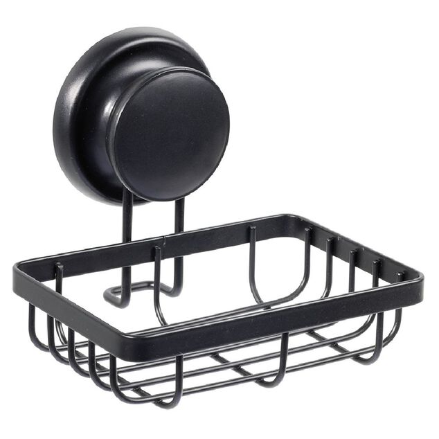 Porte savon filaire noir