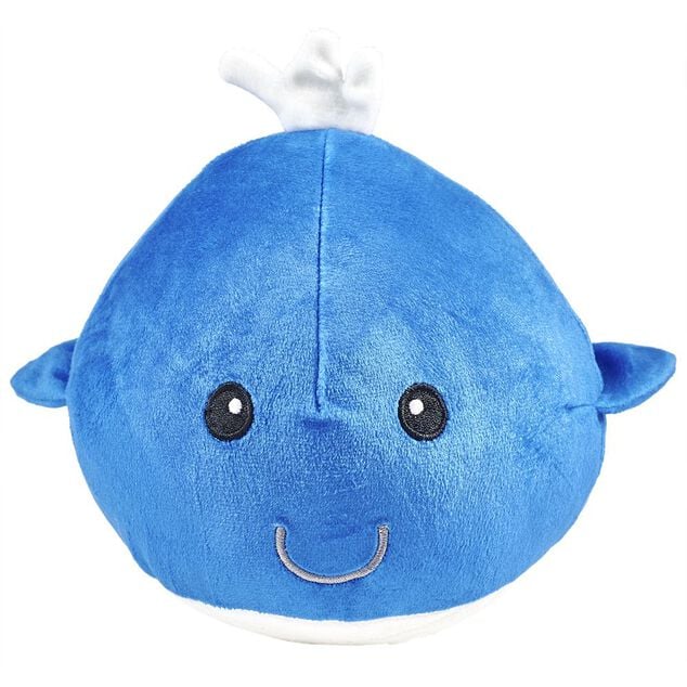 Peluche Baleine &Oslash;20 cm bleu p&eacute;trole