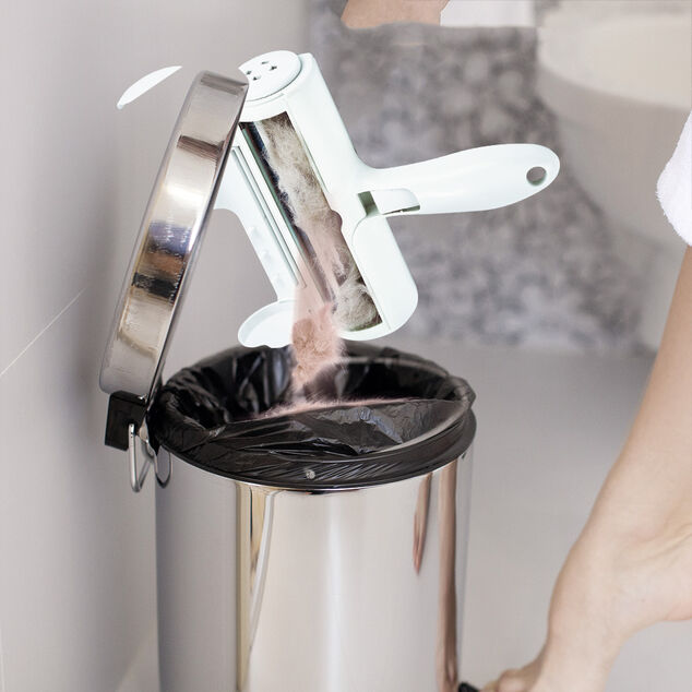 Rouleau attrape poils r&eacute;utilisable