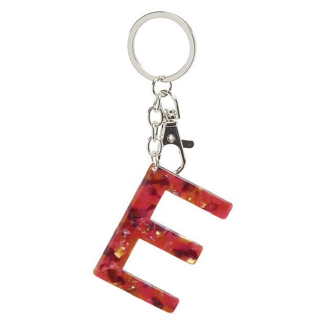 Porte cl&eacute; forme Lettre