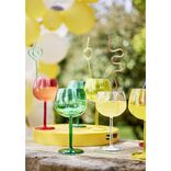 Verre à cocktail en plastique coloré