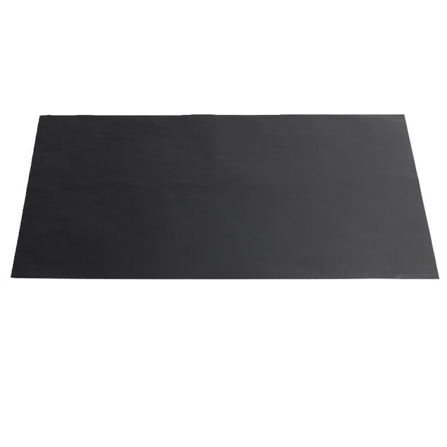Papier cuisson r&eacute;utilisable en plastique noir 40x50cm