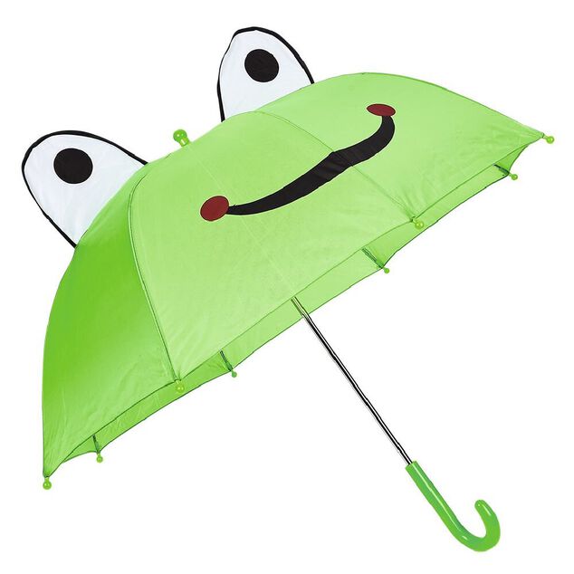 Parapluie oreille enfant polyester fer et plastique multicolore