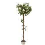 Arbre artificiel XL rosier H120cm