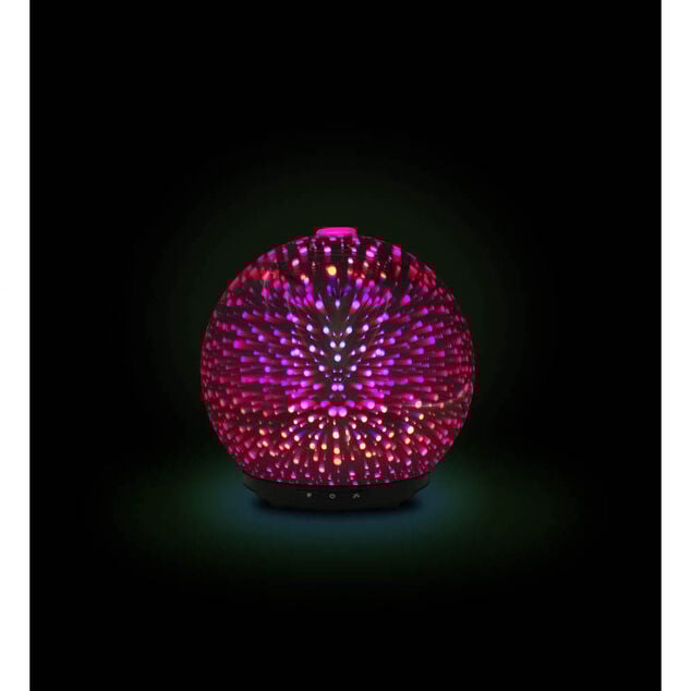Diffuseur huiles essentielles 3D lumineux Mess&eacute;gu&eacute;
