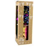 Noeud métallisé x4 avec bolduc