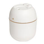 Mini diffuseur d'huile essentielle LED RVB 220ml Ø8xH10cm (3 modèles)