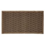 Tapis Yvan 80x150cm beige et noir