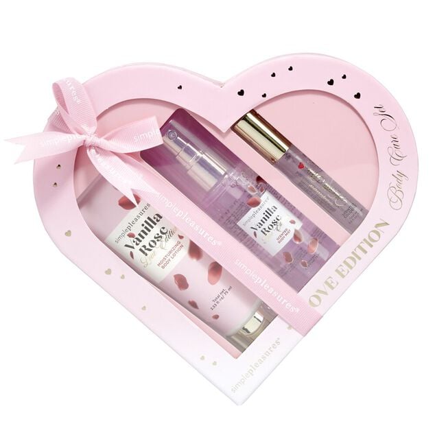 Coffret coeur lotion avec brume 75ml et parfum 10ml