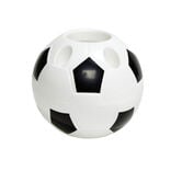 Porte crayon football forme ballon Ø10,5xH9,5cm