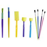 Set pinceau pour peinture 9 pi&egrave;ces