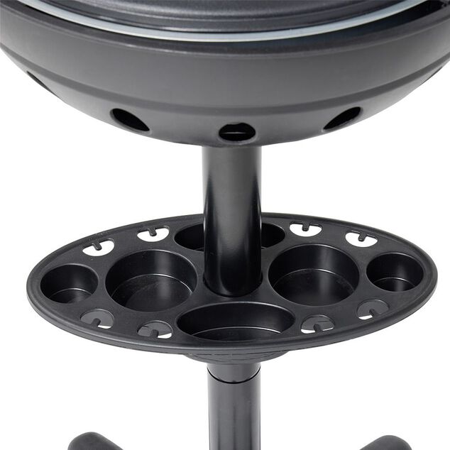 Barbecue boule &eacute;lectrique Bilbao noir &Oslash;48xH92cm