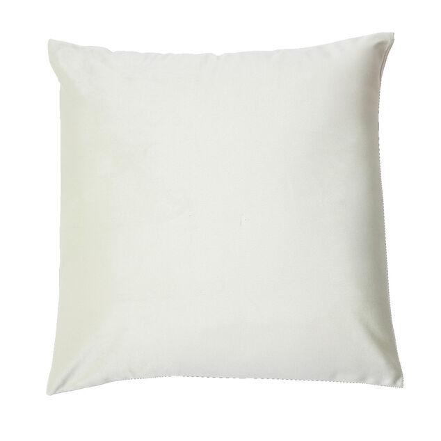 Housse de coussin tissu velours bicolore 40x40cm (plusieurs modèles)