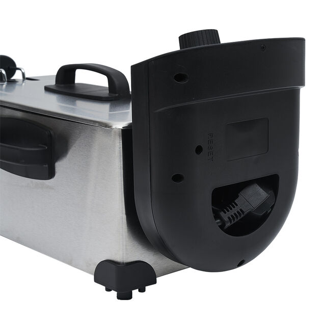 Friteuse &eacute;lectrique Homday en inox 3L 2000W
