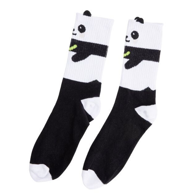 Mug céramique avec chaussettes coton motif animaux kawaii T36/40 (2 modèles)