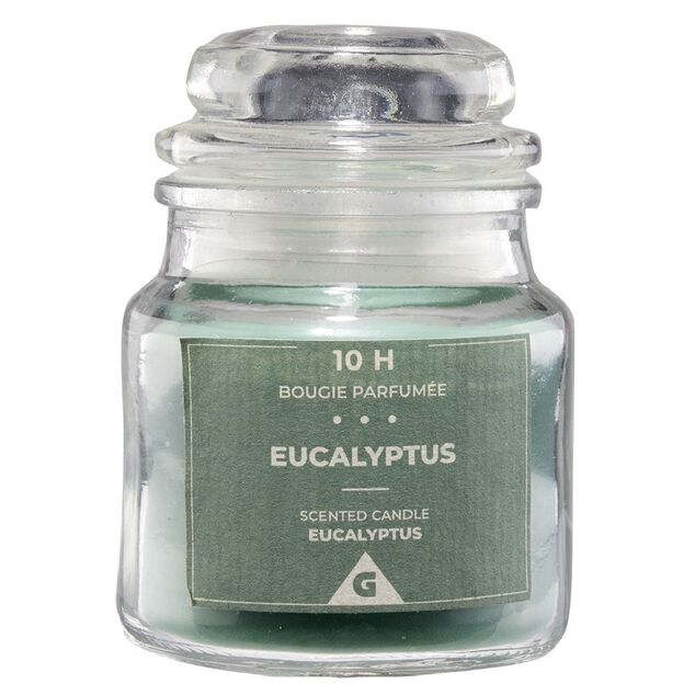 Bougie parfum&eacute;e dans bonbonni&egrave;re (8 mod&egrave;les)