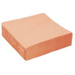 Serviette papier 33x33cm orange x50