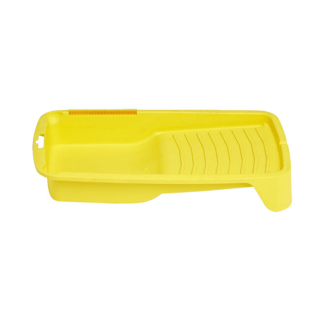 Bac &agrave; peinture plastique jaune