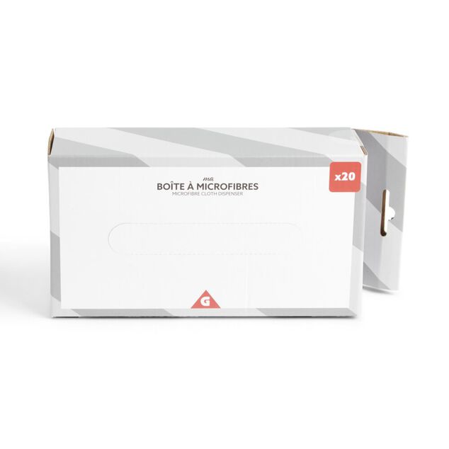 Microfibre polyester bo&icirc;te de 20 pi&egrave;ces