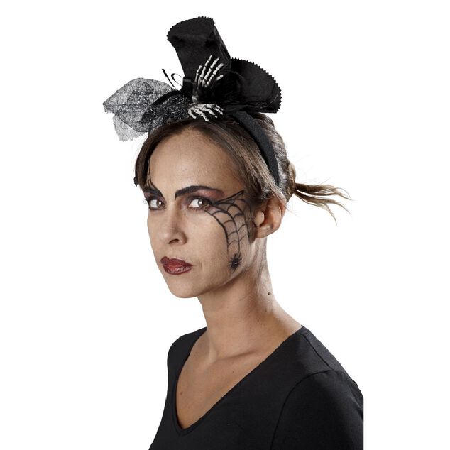 Serre t&ecirc;te araign&eacute;e ou chapeau Halloween